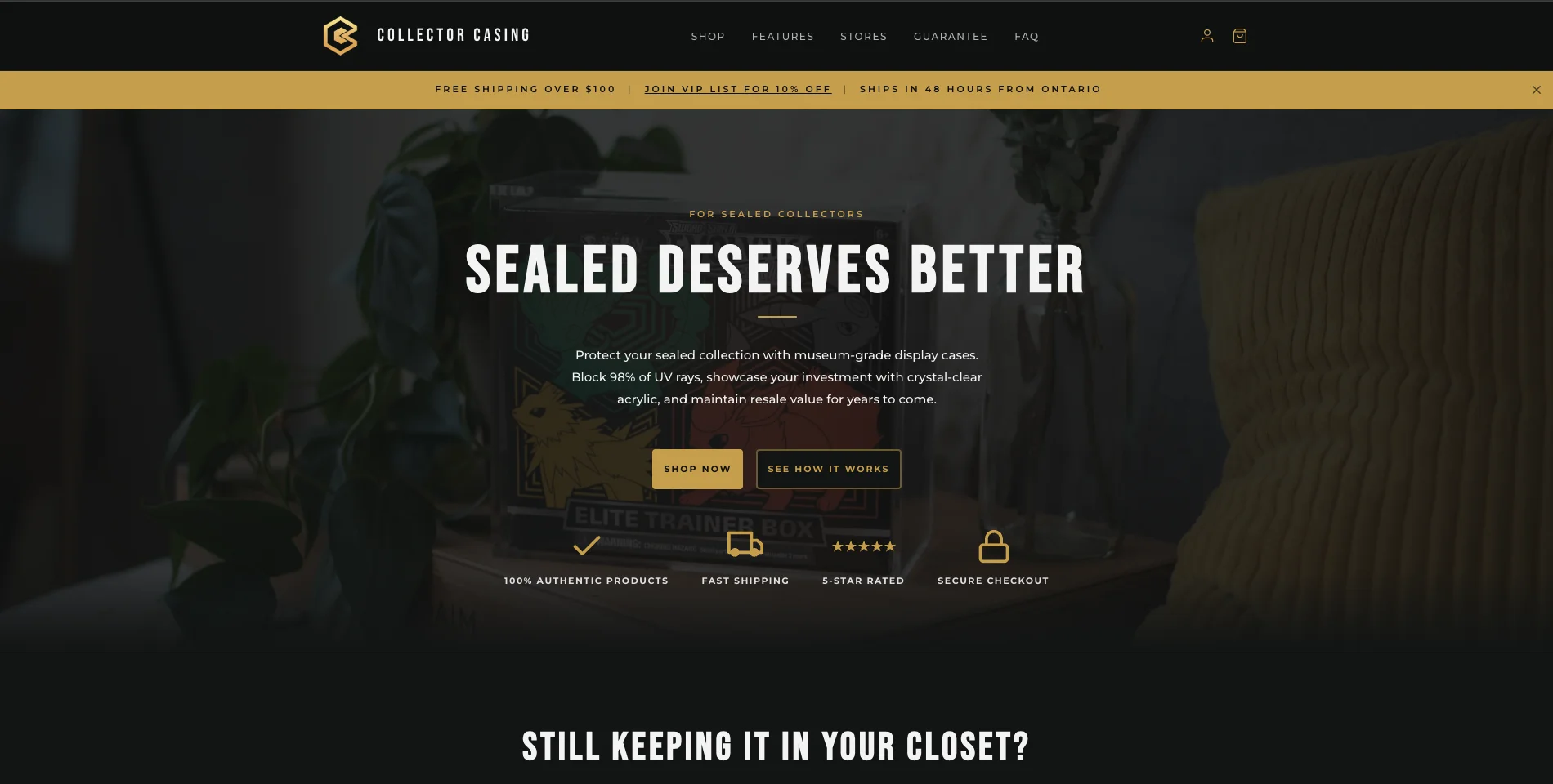 Collector Casing